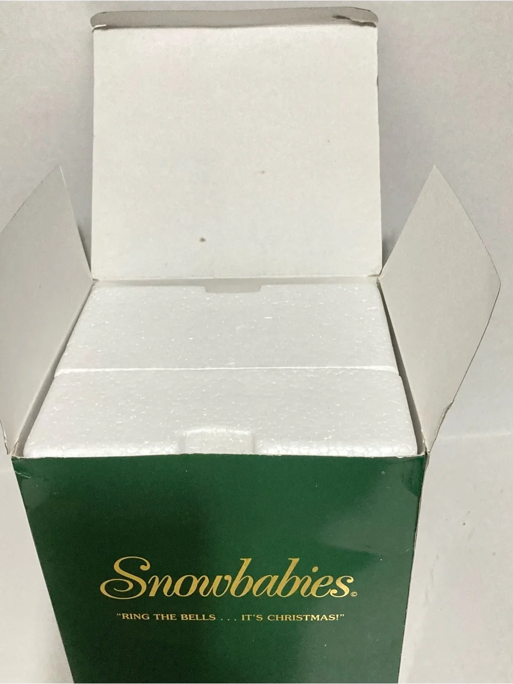 Snowbabies 1995 Retired ‘Ring the Bells' Holiday Figurine